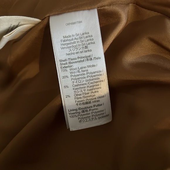Madewell Lynnford Coat in Camel - Picture 4 of 6